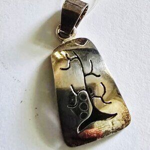 Sterling Silver "Tree of Life" 1" Pendant from Poland NWT